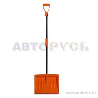 Лопата для уборки снега с металлической рукояткой и пластиковым ковшом 40-145 см. AIRLINE AB-S-05