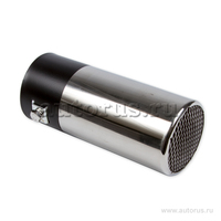 Насадка на глушитель 63х185х63мм хром-черная ARNEZI A0701011