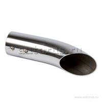 Насадка на глушитель 61х200х50 мм. хром ARNEZI A0701022