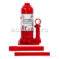 Домкрат гидравлический бутылочный 4т 193-373мм в кейсе PRO ARNEZI R7100141