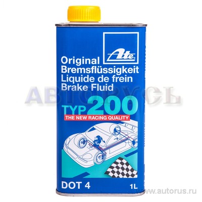 Жидкость тормозная ATE Super Blue Racing DOT4 1 л 03.9901-6202.2