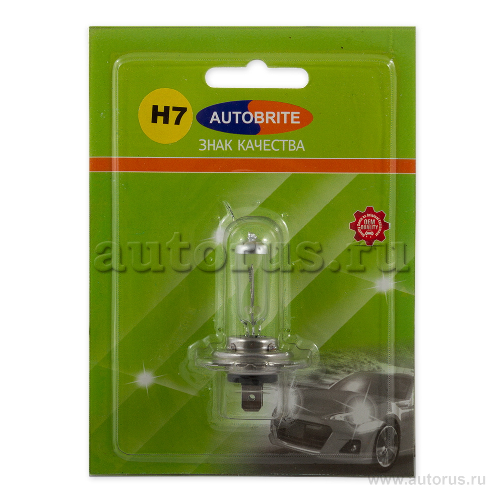 Лампа 24V H7 70W PX26d AUTOBRITE 1 шт. блистер A70201BC