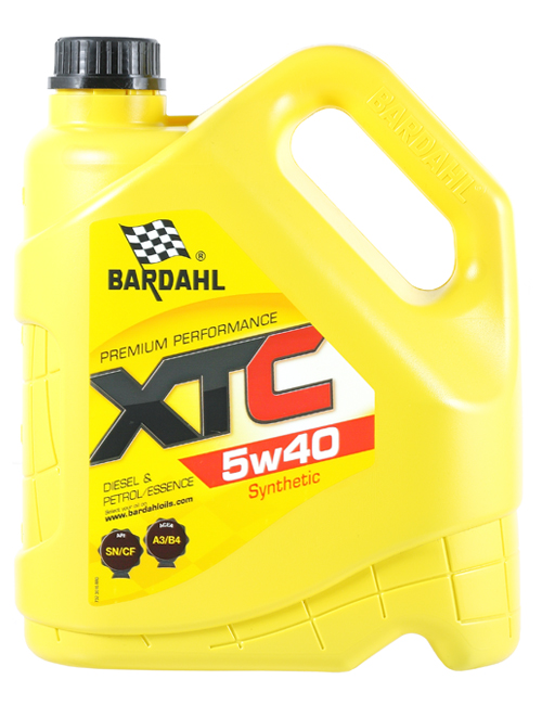 Масло моторное Bardahl XTC 5W40 синтетическое 4 л 36162