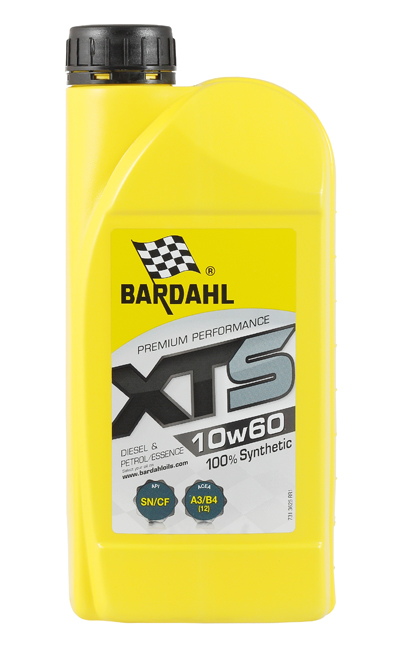 Масло моторное Bardahl XTS 10W60 синтетическое 1 л 36251