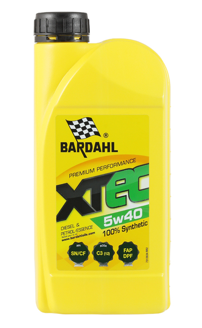 Масло моторное Bardahl XTEC 5W40 синтетическое 1 л 36341