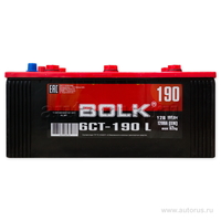 Аккумулятор BOLK Standart 190 А/ч L+ EN 1 200A 513x223x223 EURO AB 1902