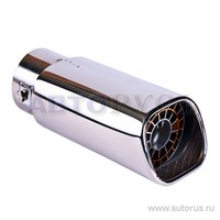 Насадка на глушитель 78x185x63 мм. хром BOLK BK01420