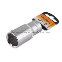 Головка 1/2 6-и гранная 27мм L 77мм удлиненная BK11377