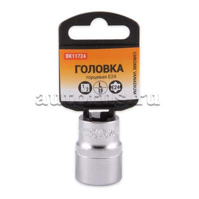 Головка 1/2 TORX Е24 L 38мм BK11724