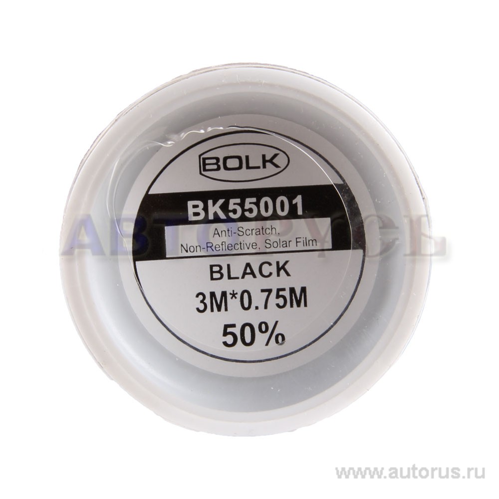 Пленка тонировочная Black 50% 0,75 м. x 3 м. BOLK