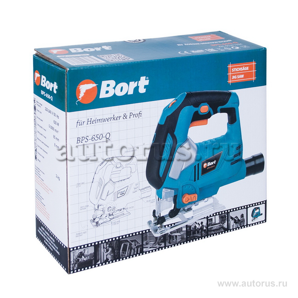 Лобзик электрический Bort BPS-650-Q