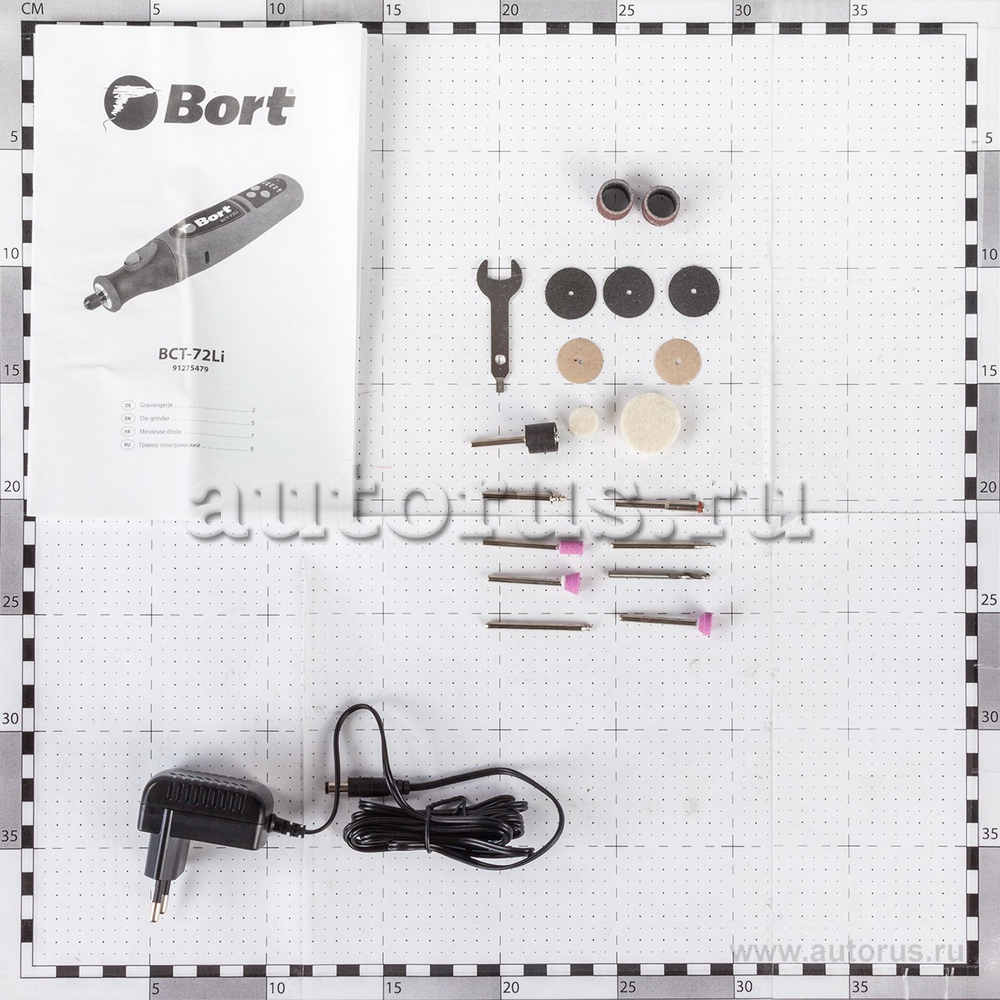 Гравер аккумуляторный Bort BCT-72Li