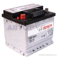 Аккумулятор BOSCH Silver 45 А/ч 545 413 040 прямая L+ EN 400A 207x175x190 S3 003 0 092 S30 030