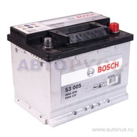 Аккумулятор BOSCH Silver 56 А/ч 556 400 048 обратная R+ EN 480A 242x175x190 S3 005 0 092 S30 050