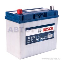 Аккумулятор BOSCH Silver 45 А/ч 545 158 033 прямая L+ EN 330A 238x129x227 S4 023 0 092 S40 230