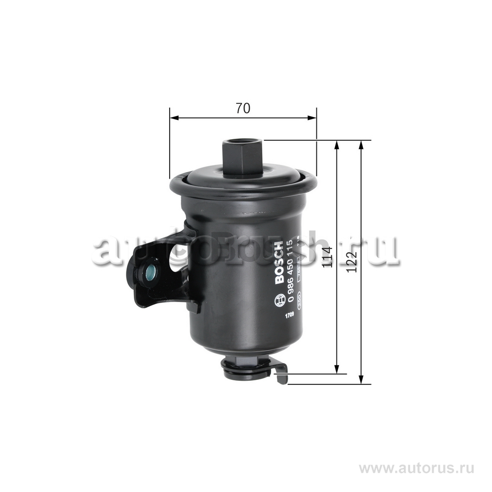 Фильтр топливный BOSCH 0 986 450 115