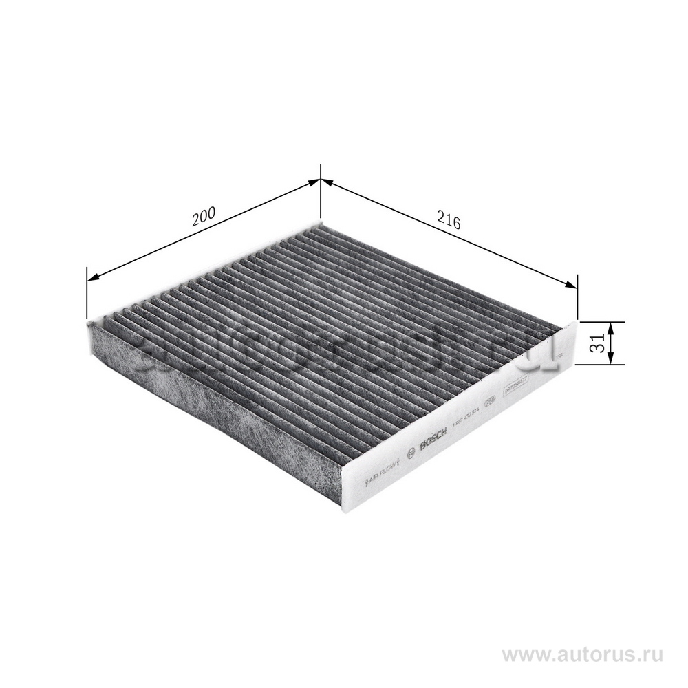 Фильтр салона BOSCH 1 987 432 574