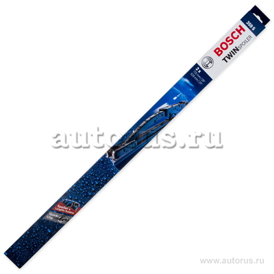 Щетка стеклоочистителя 705/628 мм каркасная комплект 2 шт BOSCH Twin Spoiler 3 397 001 359