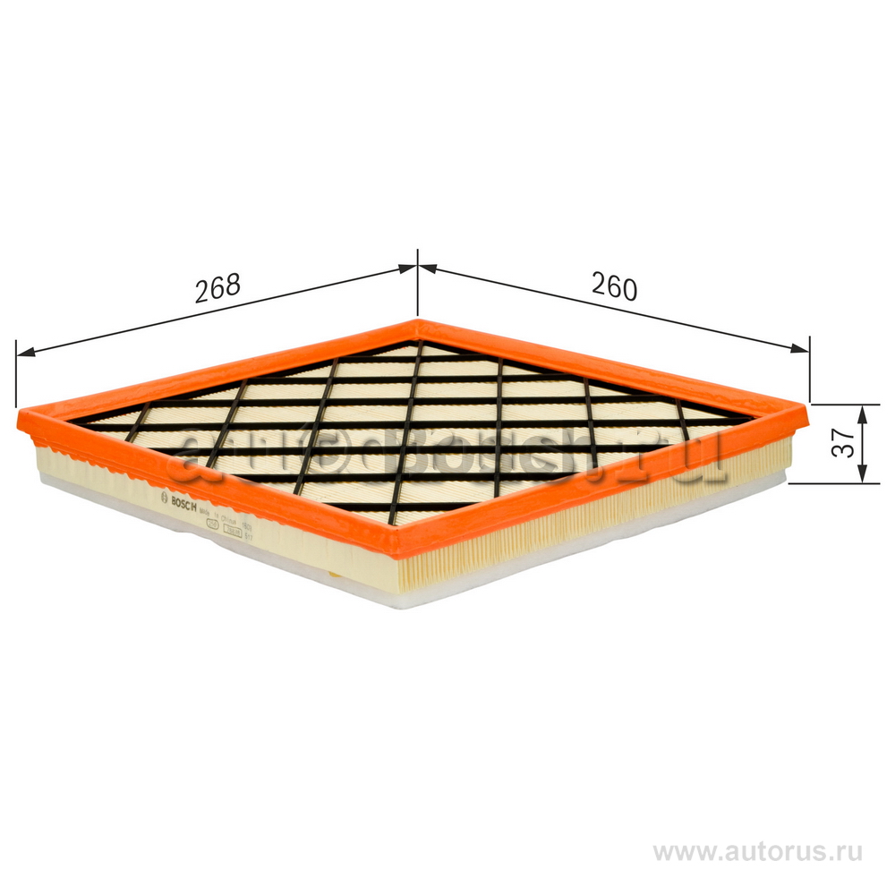 Фильтр воздушный CHEVROLET Cruze/OPEL Astra J mot.1,4T/1,6T BOSCH F026400217