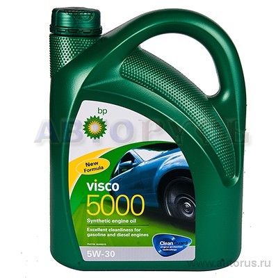 Масло моторное BP Visco 5000 5W30 синтетическое 4 л 15807A