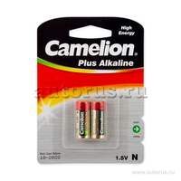 Батарейка алкалиновая тип N 1,5В 2шт Camelion Plus Alkaline LR1-BP2
