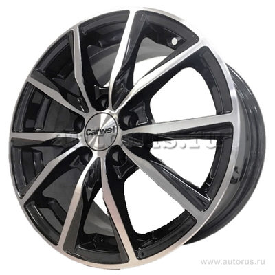 Диск литой R15 6J 5x100/57.1 ET38 Carwel Гамма AB 11500AC