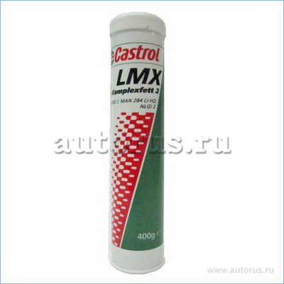 Смазка CASTROL LMX Li-Komplexfett пластичная 400 мл