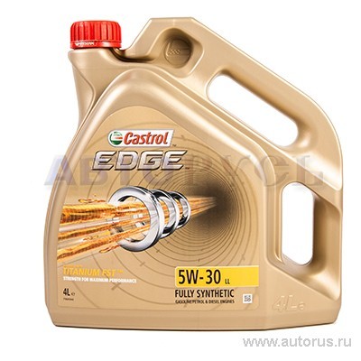 Масло моторное Castrol EDGE LL 5W30 синтетическое 4 л 15669A