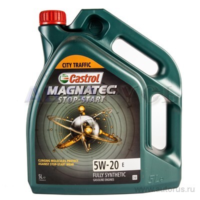 Масло моторное Castrol Magnatec Stop-Start E 5W20 синтетическое 5 л 156CAF