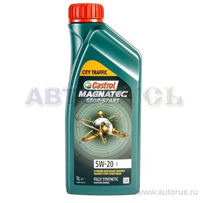 Масло моторное Castrol Magnatec Stop-Start E 5W20 синтетическое 1 л 156DCF