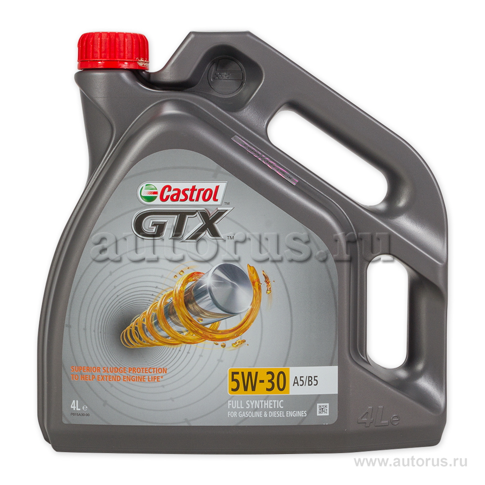 Масло моторное Castrol GTX A5/B5 5W30 синтетическое 4 л 15BE03