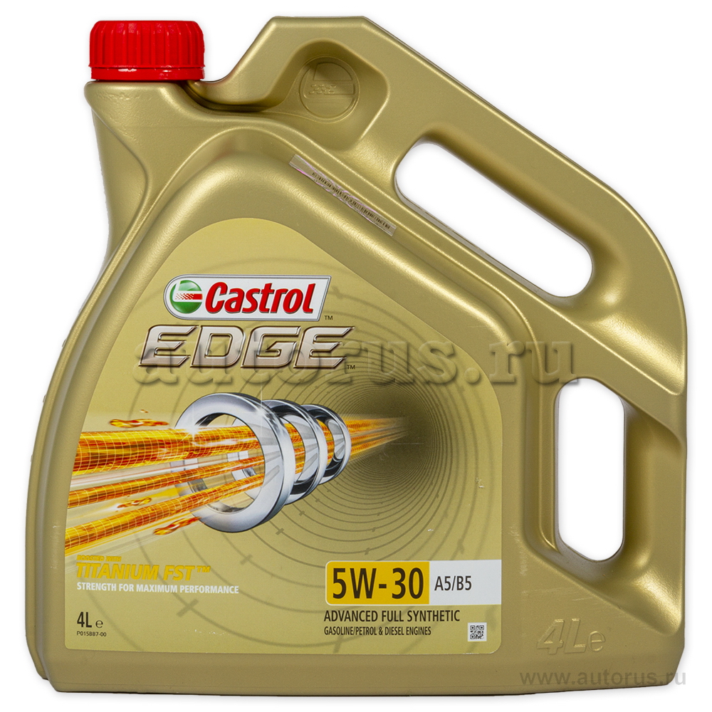 Масло моторное Castrol EDGE A5/B5 5W30 синтетическое 4 л 15BEB9