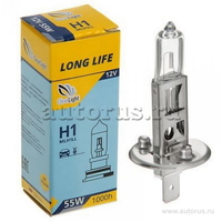 Лампа 12V H1 55W ClearLight LongLife 1 шт. картон MLH1LL