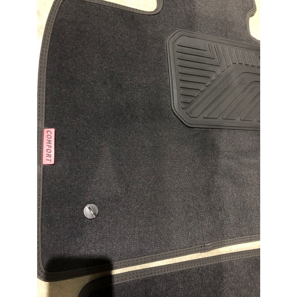 Коврики салона текстиль черный BMW X5 II E70 2006-2013 с крепежом COMFORT 07.88.501.F