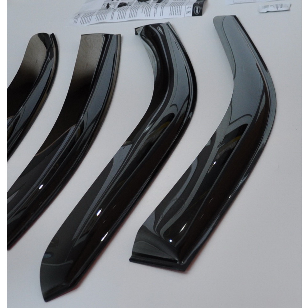 Дефлекторы окон пластик черный Kia Optima седан 2005-2010 COMFORT 25.18.505.DL