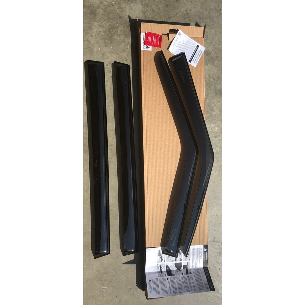 Дефлекторы окон пластик черный Skoda Roomster 5J7 минивэн 2006-2015 COMFORT 45.98.505.DL