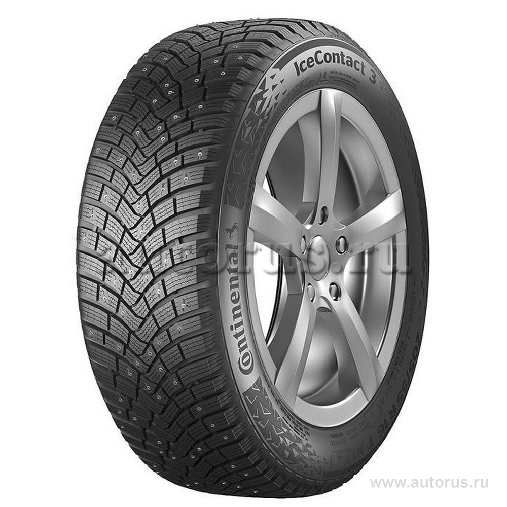 Автошина R18 225/45 Continental ContiIceContact 3 95T XL шип TR 0347431