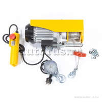 Тельфер электрический TF-500, 0, 5 т, 1020 Вт, высота 12 м, 10 м/мин DENZEL 52012