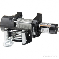 Лебедка автомобильная электрическая LB- 4000, 4, 5 т, 3, 7 кВт, 12 В DENZEL 52026