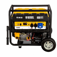 Генератор бензиновый PS 90 EA, 9.0 кВт, 230В, 25 л, коннектор автоматики, электростартер Denzel 9469 Denzel 946934