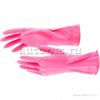 Перчатки хозяйственные латексные, LElfe 67883