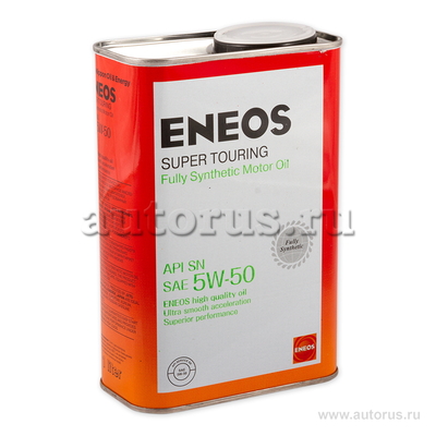 Масло моторное ENEOS Super Touring SN 5W50 синтетическое 1 л 8809478941714