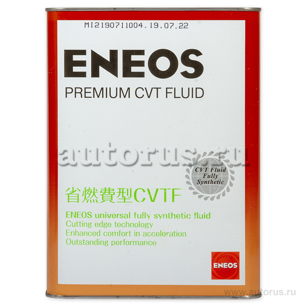 Масло трансмиссионное ENEOS Premium CVT Fluid синтетическое 4 л 8809478942094