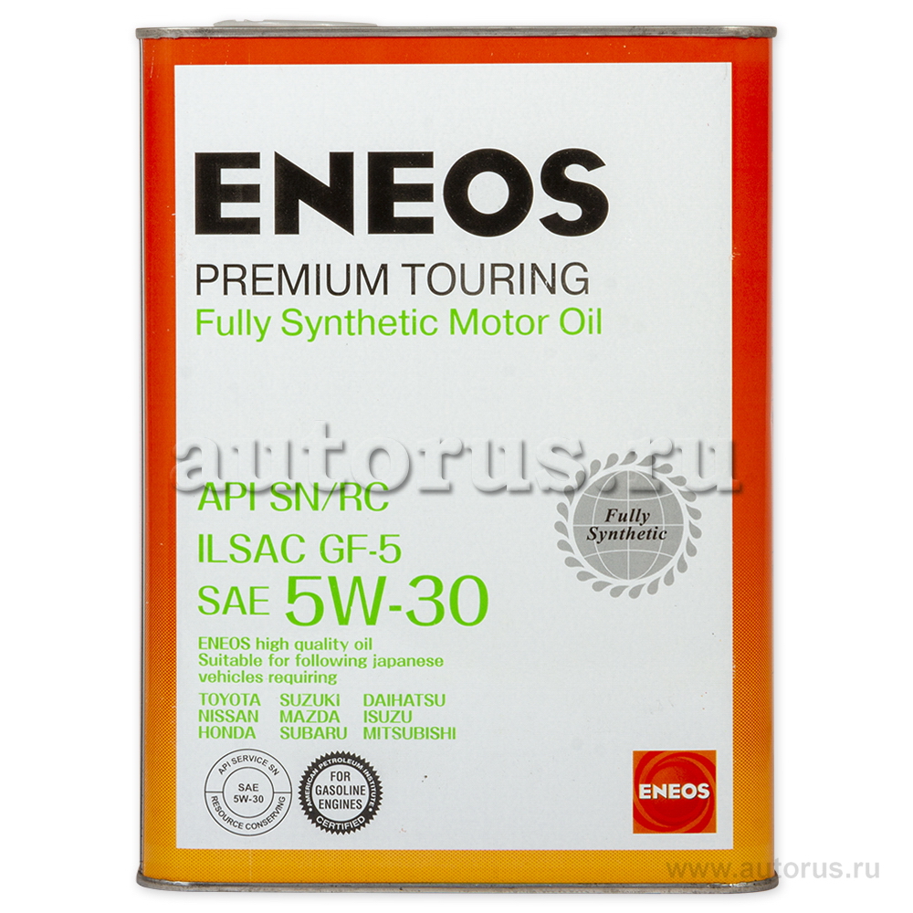 Масло моторное ENEOS Premium Touring SN 5W30 синтетическое 4 л 8809478942216