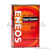 Масло моторное ENEOS Super Gasoline SL 5W30 полусинтетическое 0,94 л OIL1358