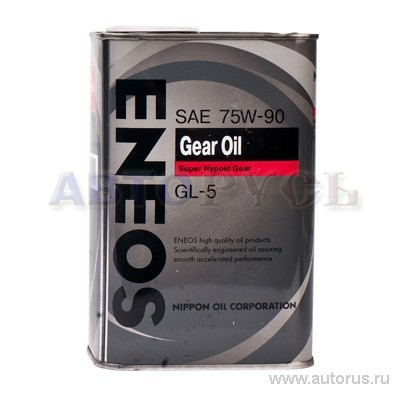 Масло трансмиссионное ENEOS Gear GL-5 75W90 0,94 л OIL1366