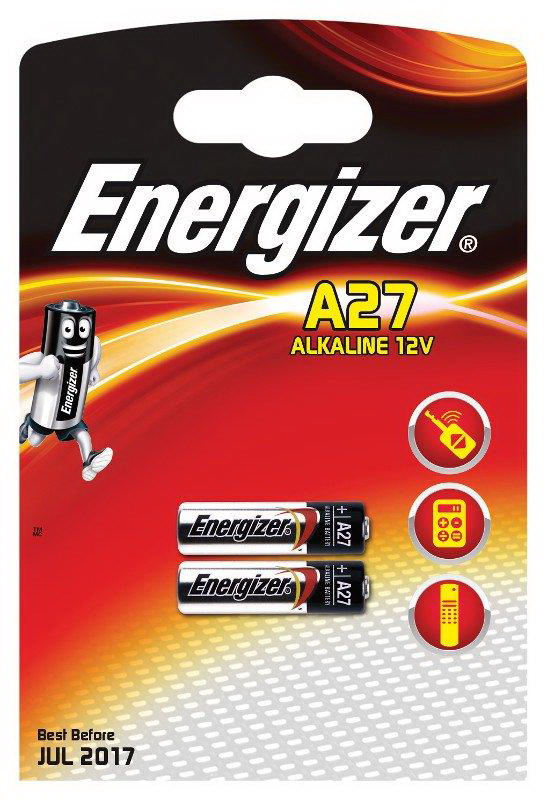 Батарейки ENR Alkaline A27 FSB2 (Блистер 2 шт)