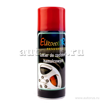 Краска для суппортов красная Eurocolor, 400мл