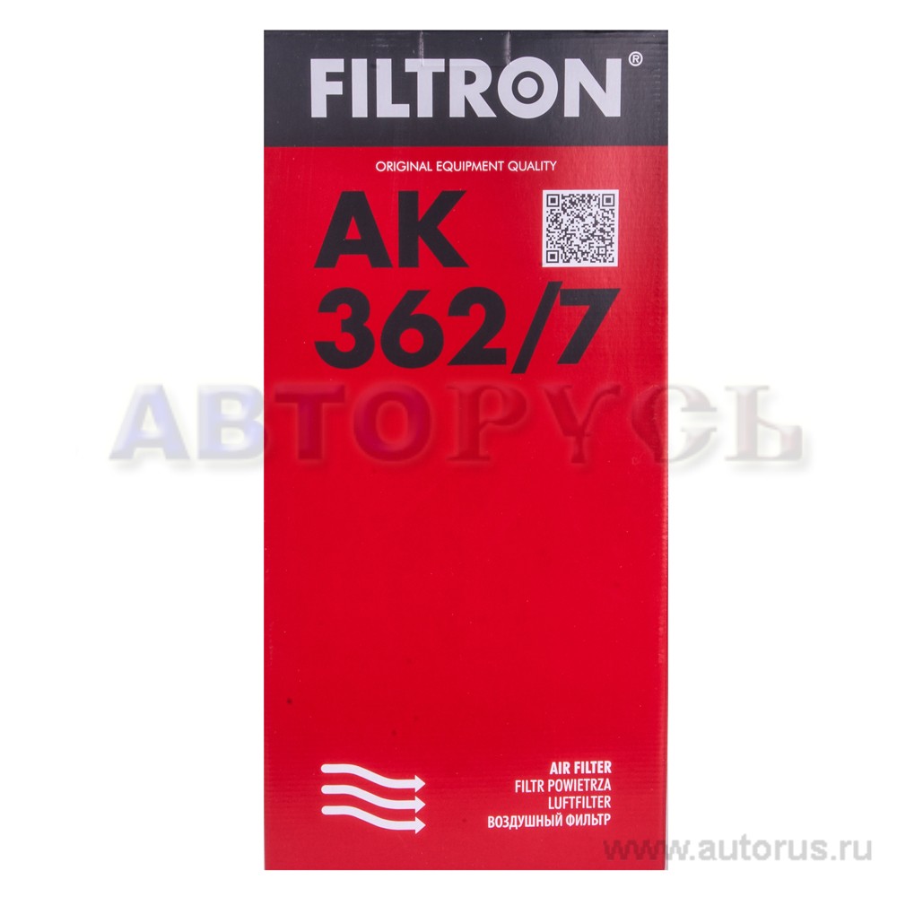 Фильтр воздушный FILTRON AK362/7