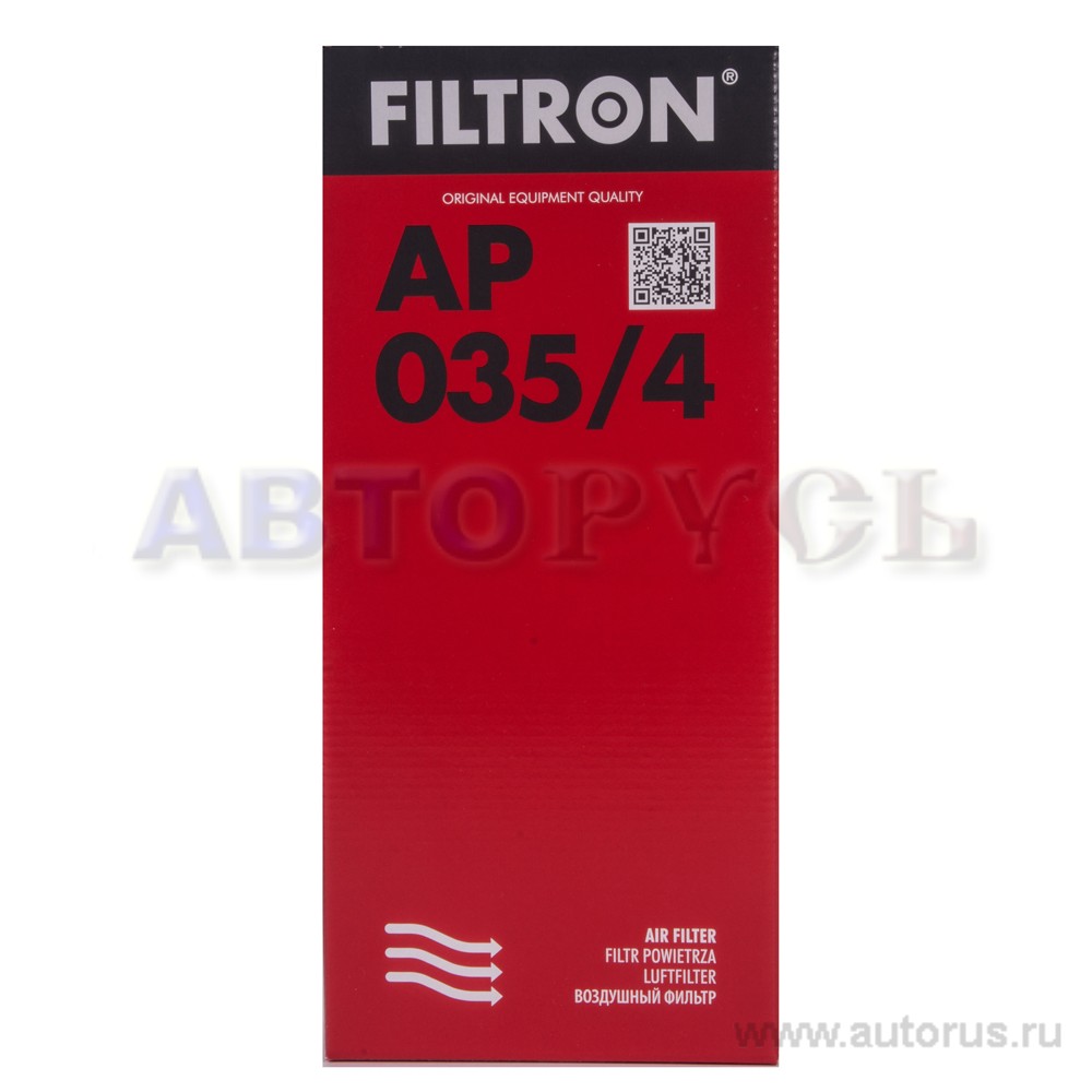 Фильтр воздушный FILTRON AP035/4